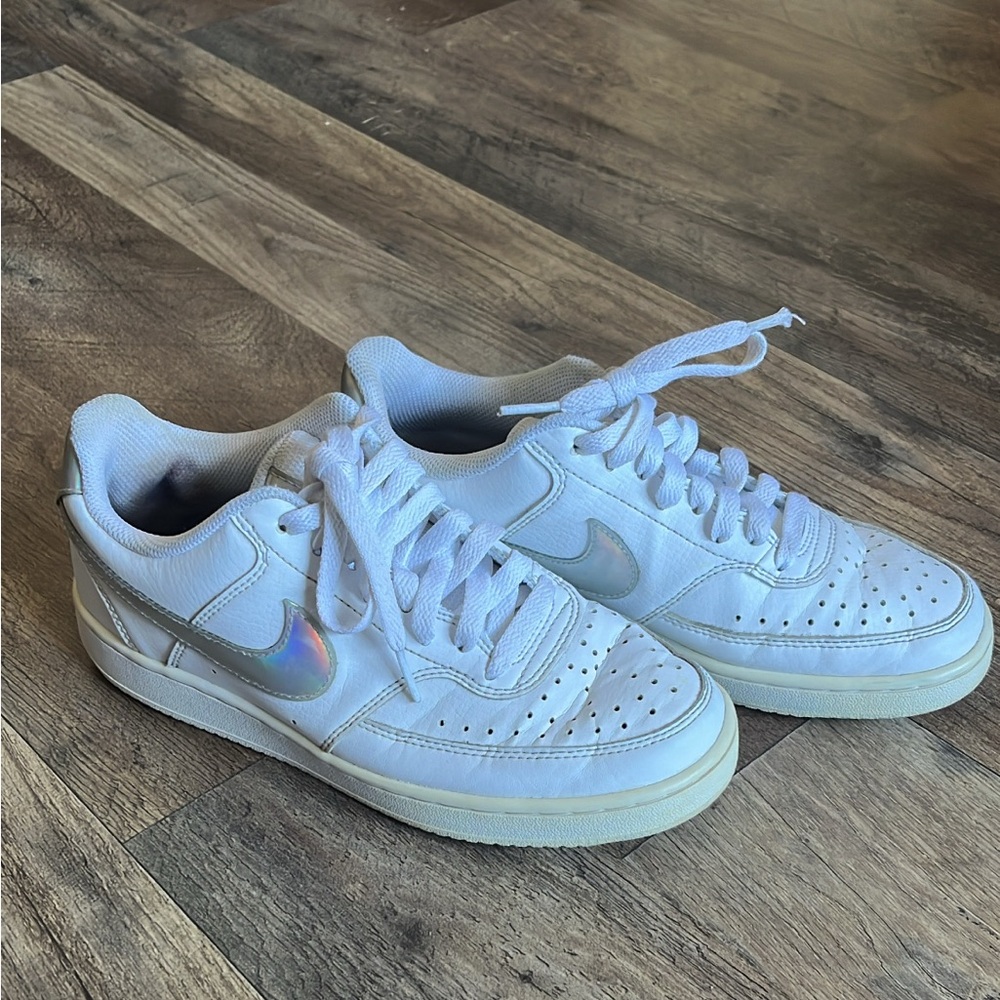 Nike Court Vision Low White Iridescent